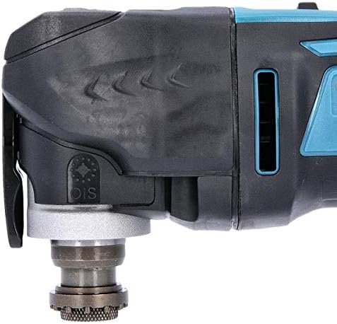 Makita 18V Multi-Tool Kit (DTM51Z, Blue) with 2x 5.0Ah Lithium-Ion Batteries